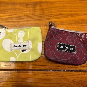 Ju-Ju-Be EXCLUSIVE Coin Purses Set - Morning Vines and Cherry Twirl